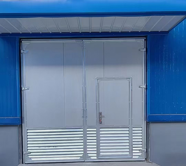 红山街道工业平开门