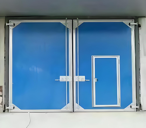 红山街道工业平开门