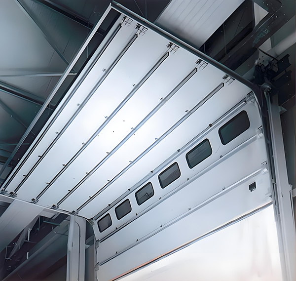 红山街道工业滑升门