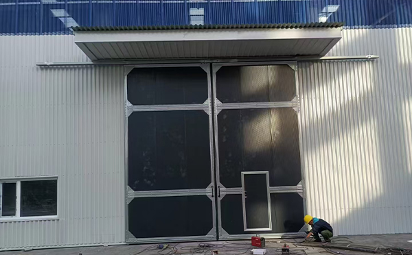 红山街道工业推拉门