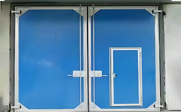 红山街道工业平开门