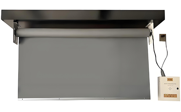 红山街道电动挡烟垂壁