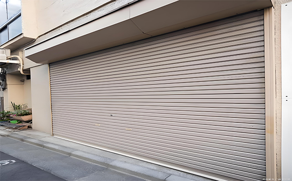 红山街道卷帘门