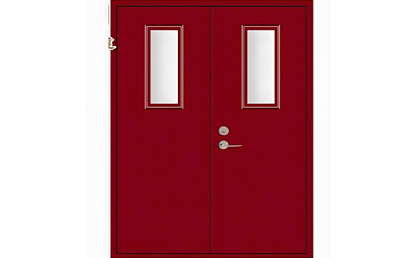 红山街道木质防火门