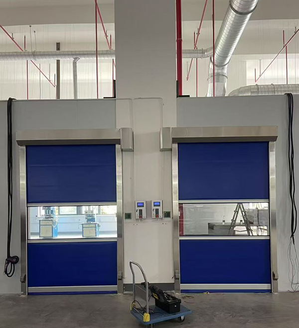 红山街道快速红山街道卷帘门助力食品加工车间环境升级